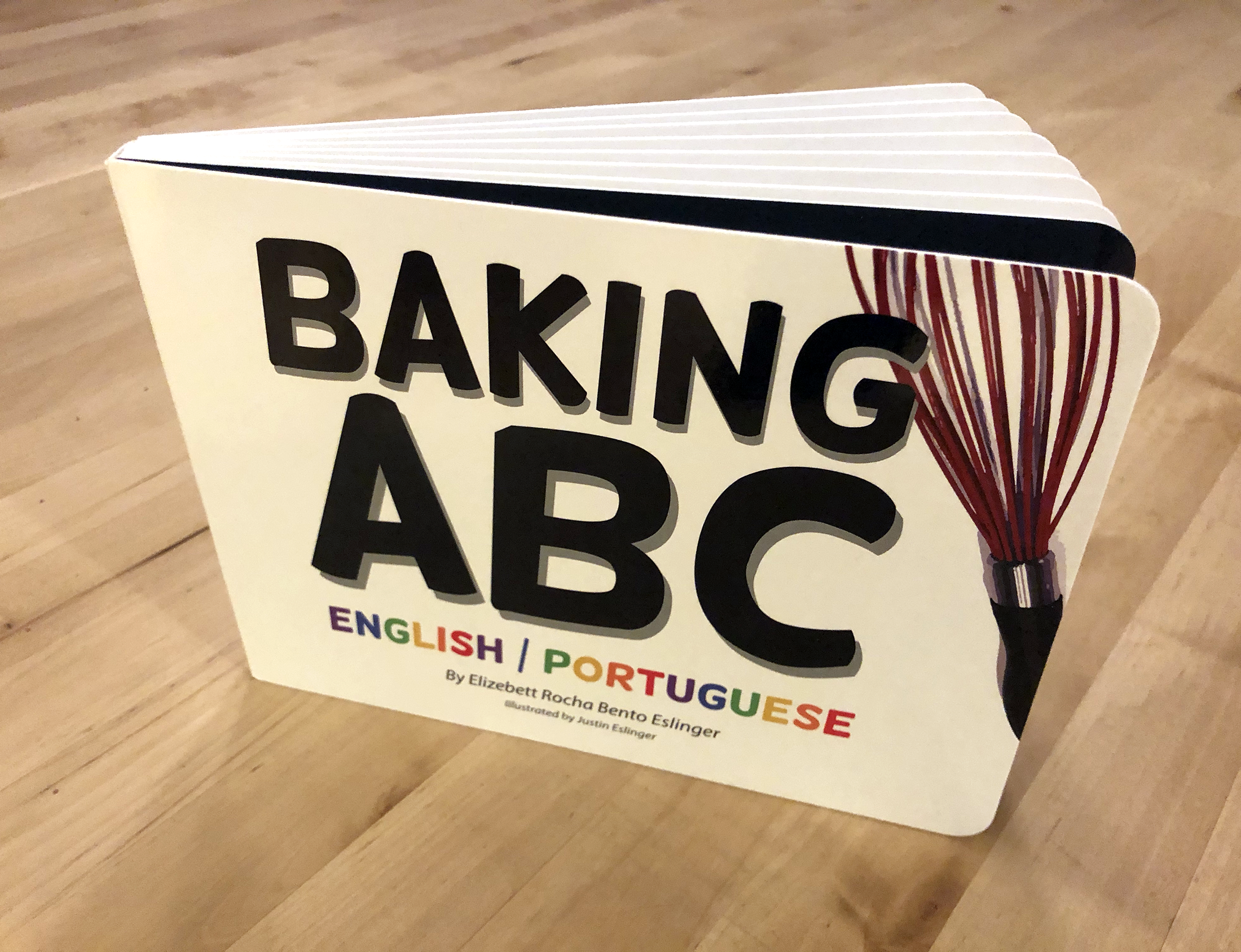 Bilingual Portuguese Children's Book Baking ABC