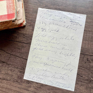 Deciphering Family Recipes: Jackie's Cookies