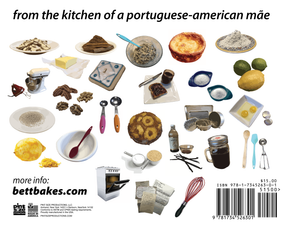 Bilingual Portuguese Children's Book Baking ABC Back